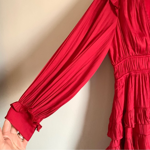 Anthropologie Red Mini Dress NWT - Picture 6 of 15